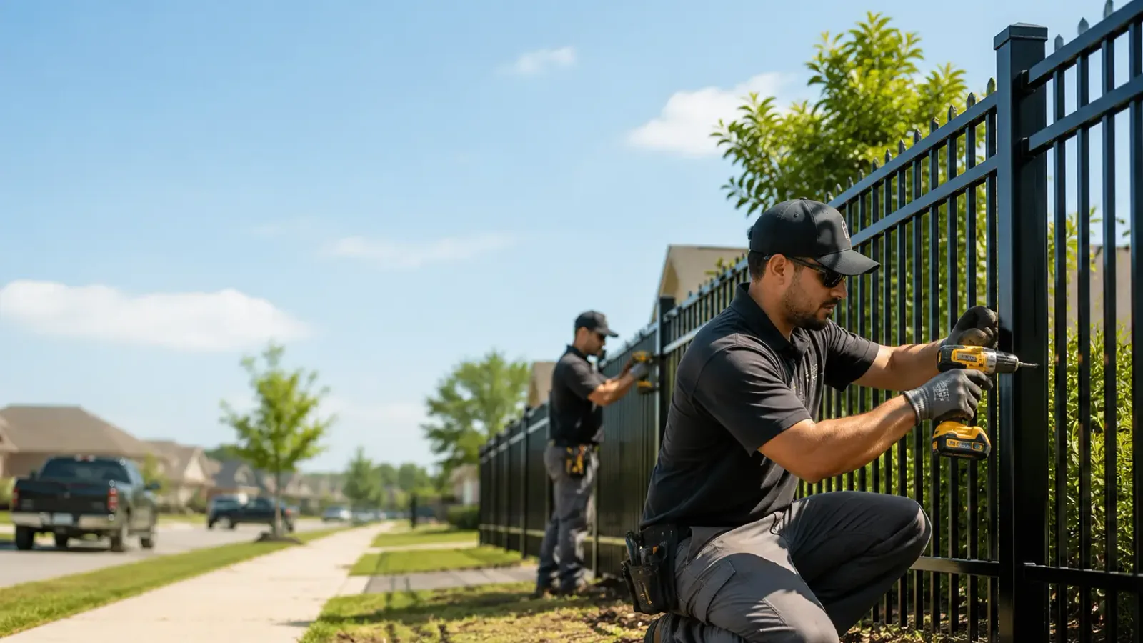 Metal Fence Installation in Northwood, ND